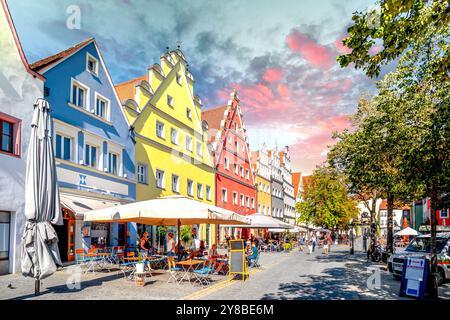 Old city of Weiden in der Oberpfalz, Germany Stock Photo