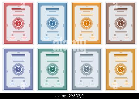 Treasury Bonds T-Bonds , Municipal or Sovereign Bonds. government bonds are a secure way for investors to earn steady returns while funding essential Stock Vector