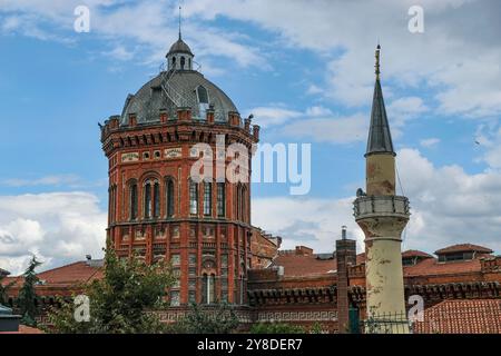 Istanbul, Turkey - September 17, 2024: Views of the Phanar Greek Orthodox College in Istanbul, Turkey. Stock Photo