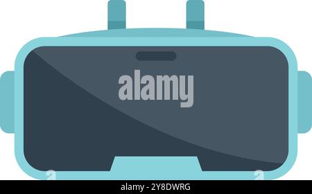 Vr glasses creating a virtual reality experience with modern technology Stock Vector