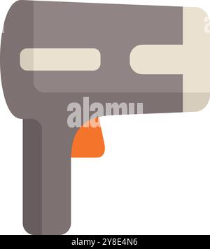 Barcode scanner scanning product for sale at retail store Stock Vector