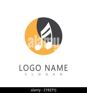 Music note Icon Vector illustration design Stock Vector