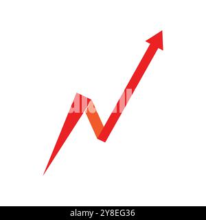 Arrow ilustration logo vector template Stock Vector