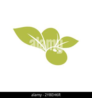 olive icon vector illustration design template Stock Vector