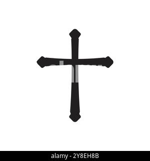 Church logo vector ilustration template Stock Vector