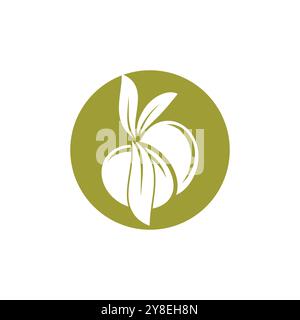 olive icon vector illustration design template Stock Vector