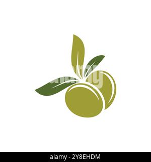 olive icon vector illustration design template Stock Vector