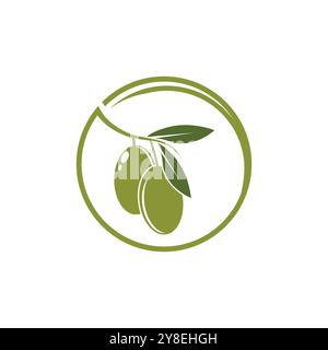 olive icon vector illustration design template Stock Vector