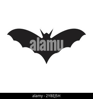 bat vector icon logo template illustration design Stock Vector