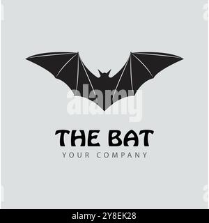 bat vector icon logo template illustration design Stock Vector