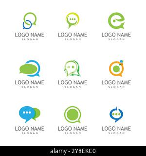 Speech Bubble Icon for Graphic Design Projects Stock Vector