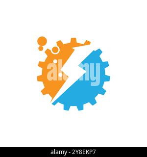 Plumbing logo vector design business template element design Stock Vector