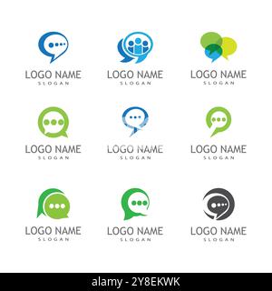 Speech Bubble Icon for Graphic Design Projects Stock Vector
