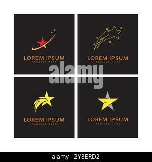 Star Logo illustration vector and symbol design Stock Vector