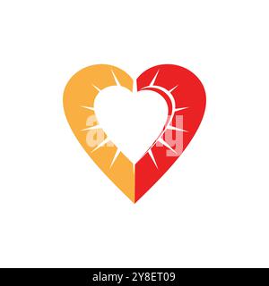 Beauty Love Vector icon illustration design Template Stock Vector