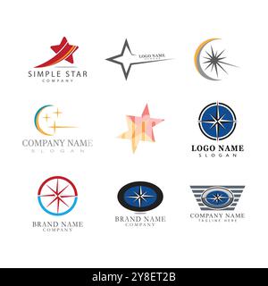 Star icon Template vector illustration design Stock Vector