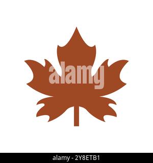Maple leaf logo Template vector icon illustration design Stock Vector