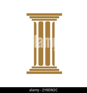 Column Logo vector symbol Template Stock Vector