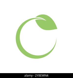 Logos of green leaf ecology nature element vector icon Stock Vector