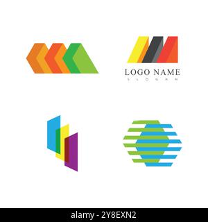 Business Finance logo template vector Stock Vector