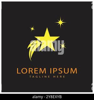 Star Logo illustration vector and symbol design Stock Vector