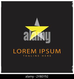 Star Logo illustration vector and symbol design Stock Vector
