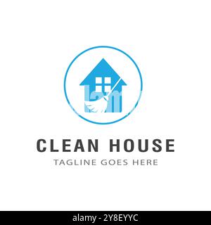 Cleaning Logo Template vector symbol nature Stock Vector