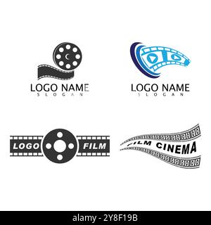 movie film cinema vector design illustration Stock Vector