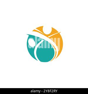 Community, network and social icon design template Stock Vector