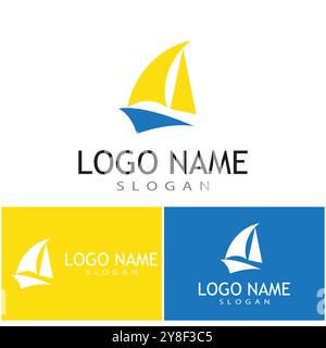 Ocean cruise liner ship silhouette simple linear Stock Vector