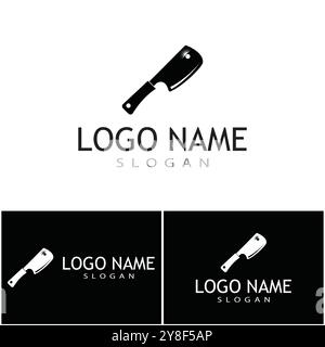 Knife icon. Vector logo illustration isolated sign symbol Stock Vector