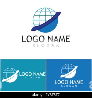 Technology logo template vector illustration Stock Vector