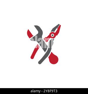 Service Tools vector icon illustration design template Stock Vector