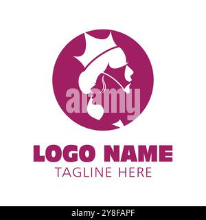 Crown Logo Template vector icon illustration design Stock Vector