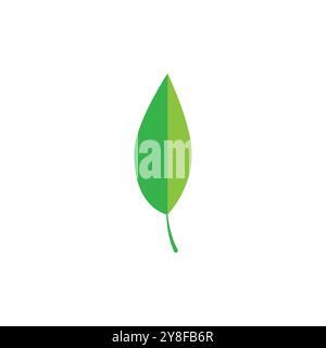 Leaf and Shutter Lens Aperture for Nature Photographer logo design inspiration Stock Vector