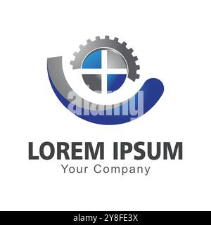Gear Logo Template vector icon illustration design Stock Vector
