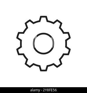 Gear Logo Template vector icon illustration design Stock Vector