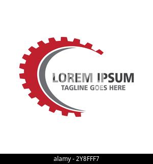 Gear Logo Template vector icon illustration design Stock Vector