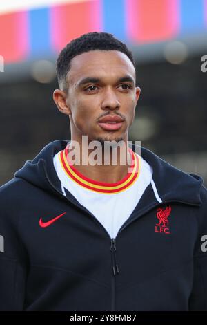 London, UK. 05th Oct, 2024. during the Crystal Palace FC v Liverpool FC English Premier League match at Selhurst Park, London, England, United Kingdom on 5 October 2024 Credit: Every Second Media/Alamy Live News Stock Photo