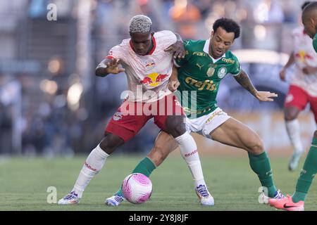 Braganca Paulista, Brazil. 05th Oct, 2024. SP - BRAGANCA PAULISTA - 10/05/2024 - BRAZILIAN A 2024, BRAGANTINO x PALMEIRAS - Henry Mosquera player for Bragantino during the match against Palmeiras at the Nabi Abi Chedid stadium for the Brazilian A 2024 championship. Photo: Diogo Reis/AGIF Credit: AGIF/Alamy Live News Stock Photo