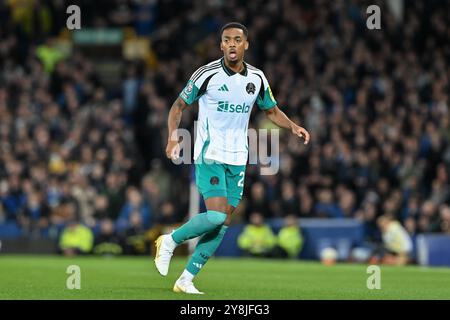 Liverpool, UK. 05th Oct, 2024. Joe Willock of Newcastle United during the Premier League match Everton vs Newcastle United at Goodison Park, Liverpool, United Kingdom, 5th October 2024 (Photo by Cody Froggatt/News Images) in Liverpool, United Kingdom on 10/5/2024. (Photo by Cody Froggatt/News Images/Sipa USA) Credit: Sipa USA/Alamy Live News Stock Photo