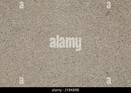 Beige colored Terrazzo seamless wall. Gravel floor texture and background Stock Photo