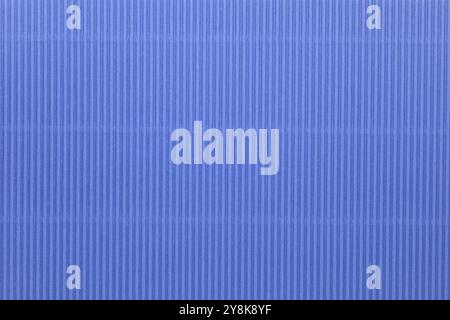Blue corrugated paper texture or background Stock Photo
