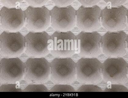 Empty egg tray texture or background Stock Photo