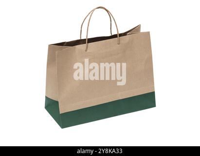 Paper bag isolated on white background Stock Photo