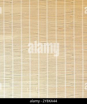 Beige colored shade or blinds Stock Photo