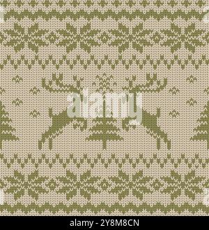seamless-knit-textures Stock Vector