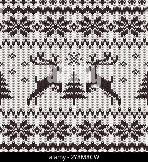 seamless-knit-textures Stock Vector