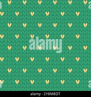 seamless-knit-textures Stock Vector