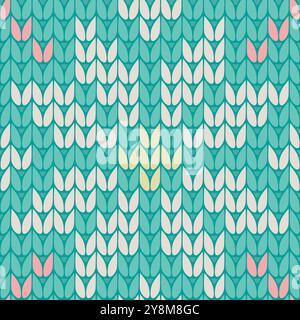seamless-knit-textures Stock Vector